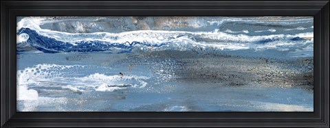 Framed Peaceful Blue II Print