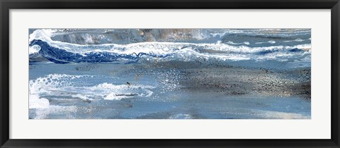 Framed Peaceful Blue II Print