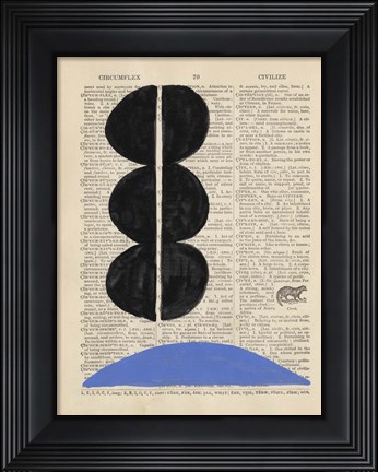Framed Modern Definition II Print