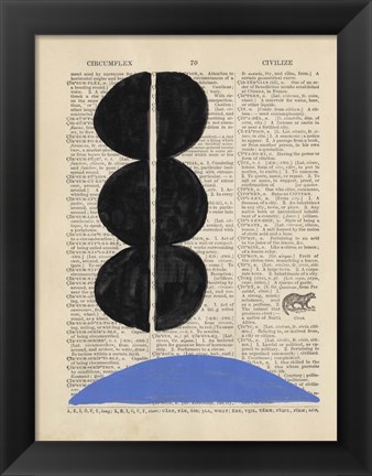 Framed Modern Definition II Print