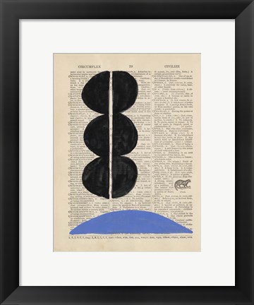 Framed Modern Definition II Print