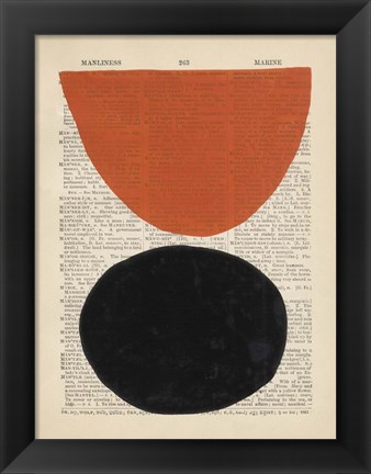 Framed Modern Definition IV Print