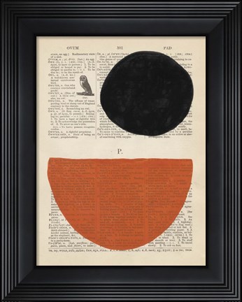 Framed Modern Definition V Print