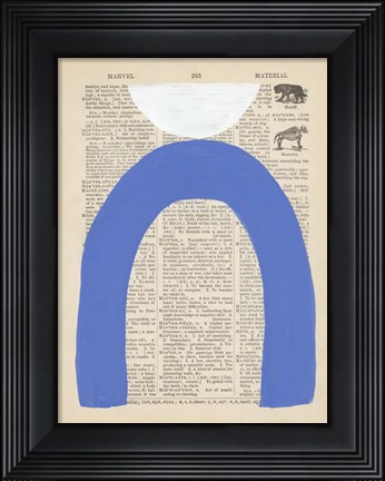 Framed Modern Definition VIII Print