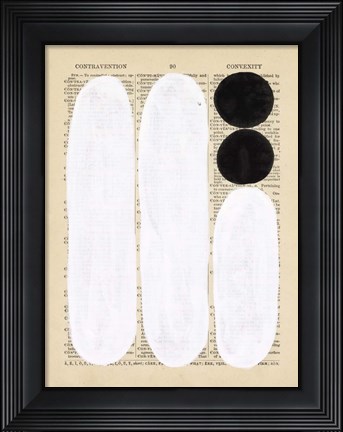 Framed Modern Quotation I Print