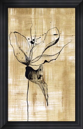 Framed Gilded Beauty II Print