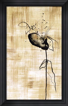 Framed Gilded Beauty III Print