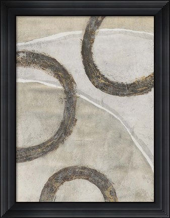 Framed Ringlets II Print