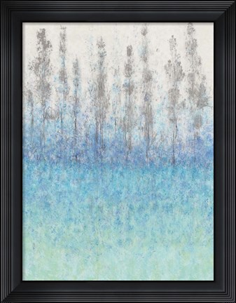 Framed Cypress Border I Print