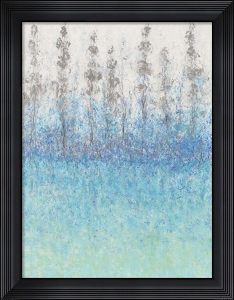 Framed Cypress Border II Print