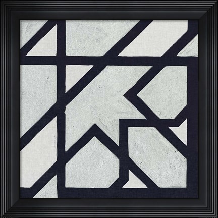 Framed Broken Square I Print