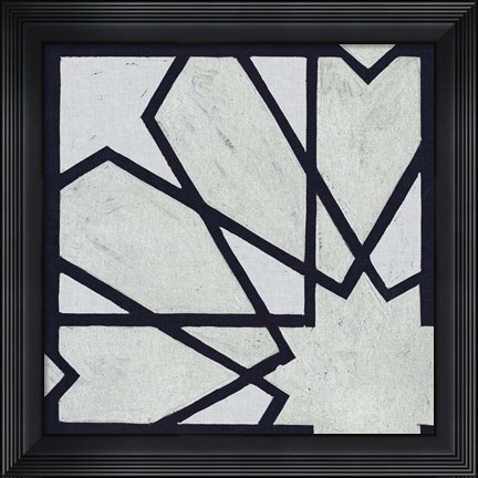 Framed Broken Square II Print