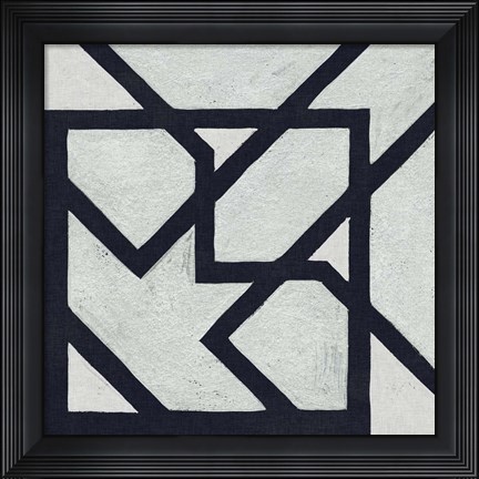 Framed Broken Square III Print