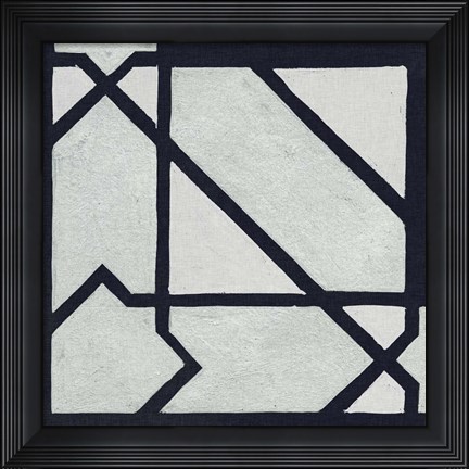 Framed Broken Square IV Print