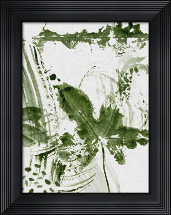 Framed Shades of Forest III Print