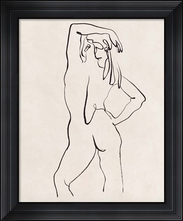 Framed Quiet Mind III Print