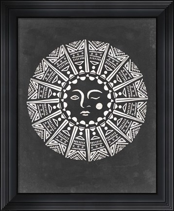 Framed Moon Light I Print