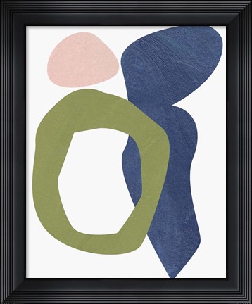 Framed Scattered Meadow II Print