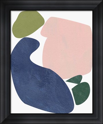 Framed Scattered Meadow III Print