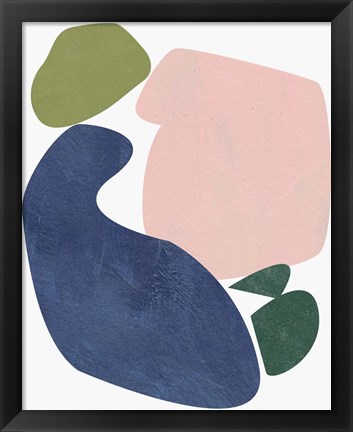 Framed Scattered Meadow III Print