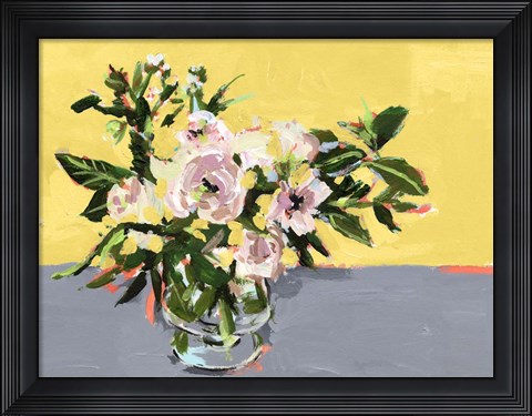 Framed Natural Bouquet II Print