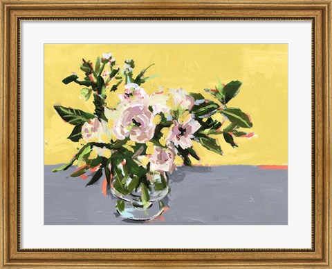 Framed Natural Bouquet II Print