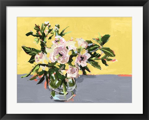 Framed Natural Bouquet II Print