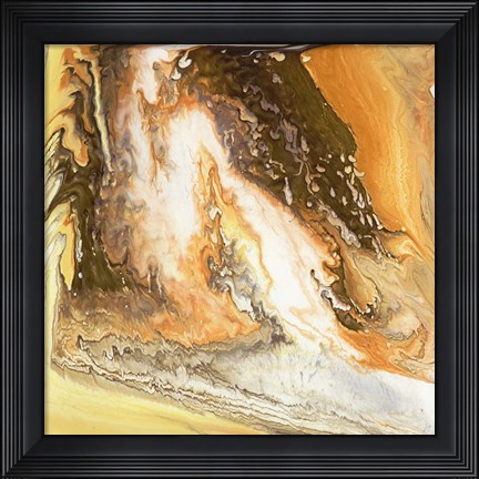 Framed Liquid Earth II Print