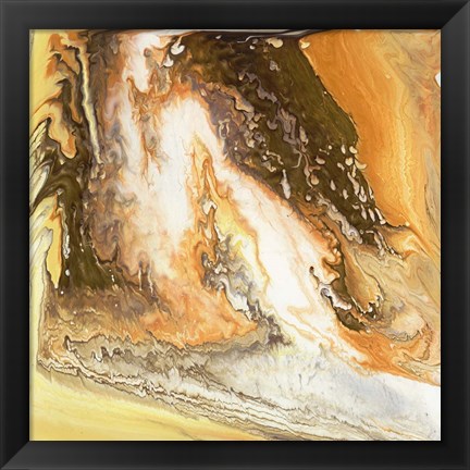 Framed Liquid Earth II Print