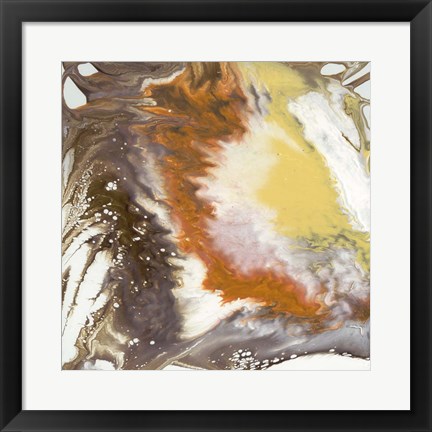 Framed Liquid Earth III Print