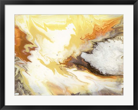 Framed Liquid Earth VI Print