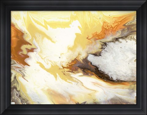 Framed Liquid Earth VI Print