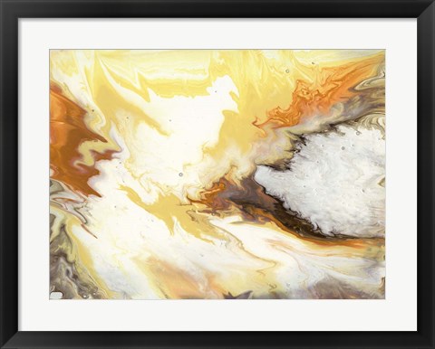 Framed Liquid Earth VI Print