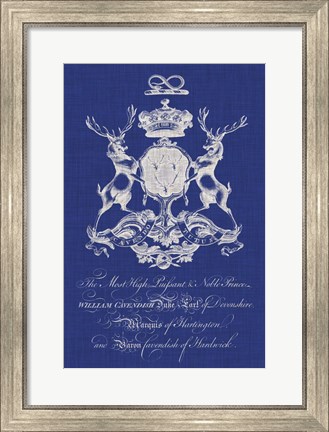 Framed Heraldry Pop II Print