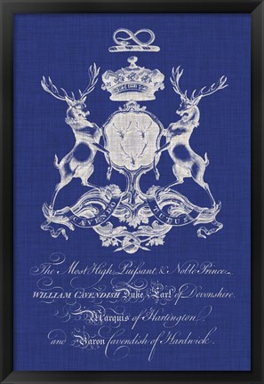 Framed Heraldry Pop II Print