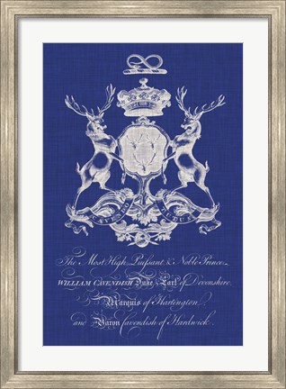 Framed Heraldry Pop II Print
