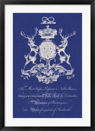 Framed Heraldry Pop II Print