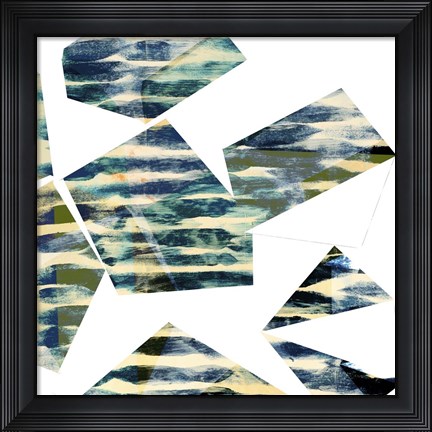 Framed Banding Shapes I Print
