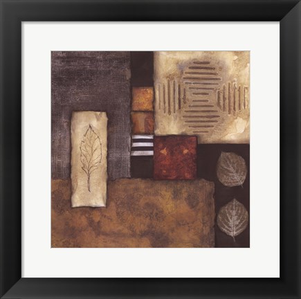 Framed Autumn Abstract II Print