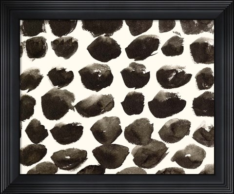 Framed Dots Imperfection I Print
