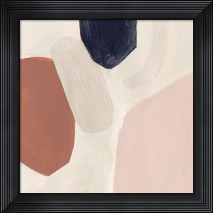 Framed Terracotta Sonata I Print