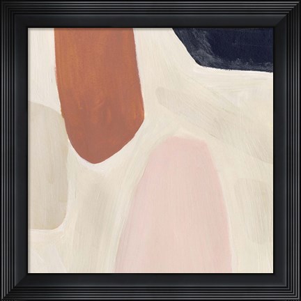 Framed Terracotta Sonata IV Print