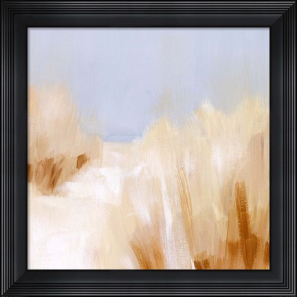 Framed Beach Grass Impression II Print