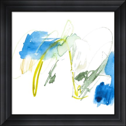 Framed Sea Scrawl II Print