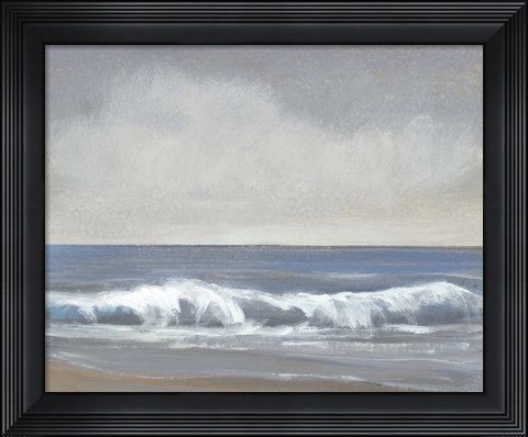 Framed Neutral Shoreline II Print