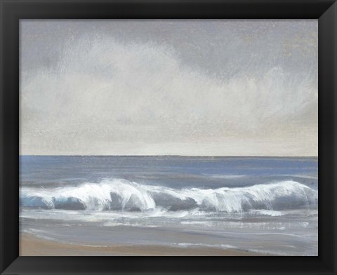 Framed Neutral Shoreline II Print