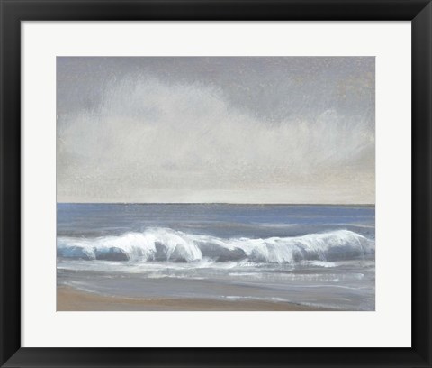 Framed Neutral Shoreline II Print