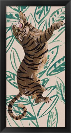 Framed Tigre de Siberie III Print