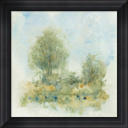 Framed Fluid Landscape II Print