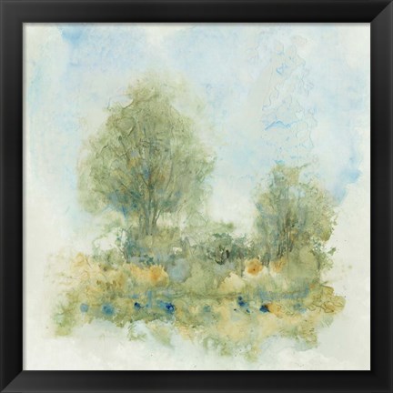 Framed Fluid Landscape II Print